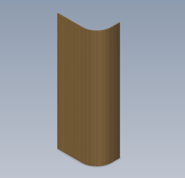 Read more about AH3 79-2 FIXED BED LARGE WALL CURVED product image