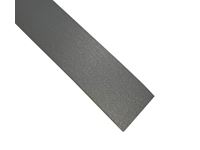 Worktop Edging BC56408 White aluminium 19 x 1mm Per mtr (UN5, Adamo)
