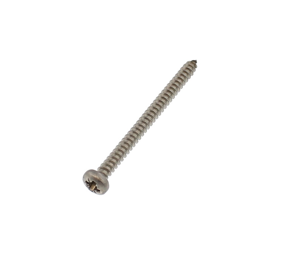 No6x1-3/4Csk Pozi  Hardened Twin Woodscrew
