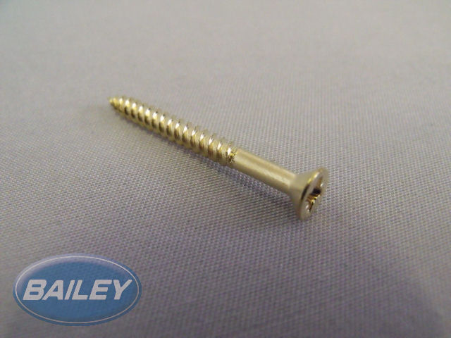 No6x1-1/2Csk Pozi  Hardened Twin Woodscrew 