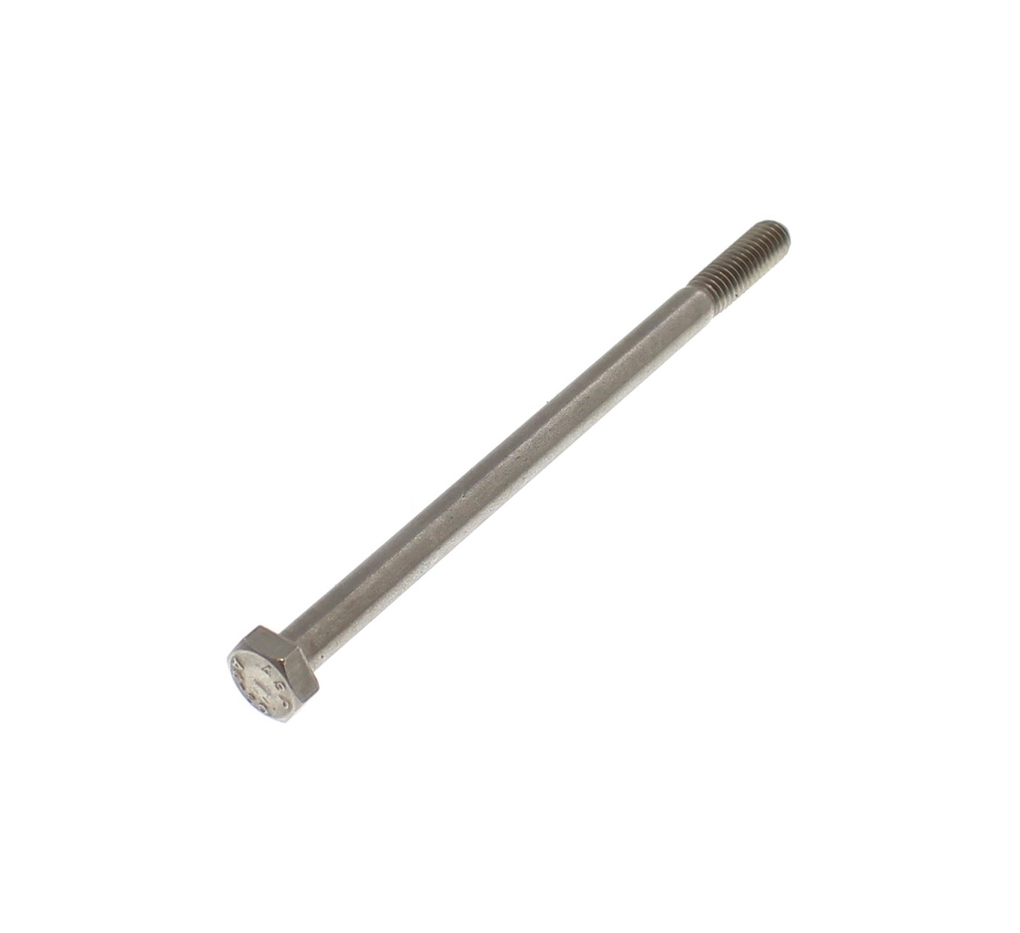 A4 stainless steel hex bolt 06 x 100