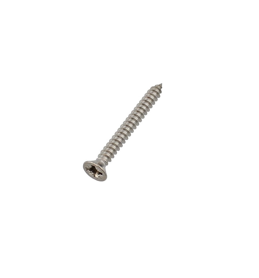 No6x1-1/4 Csk PoziA4 S/S Type AB S/T Screw