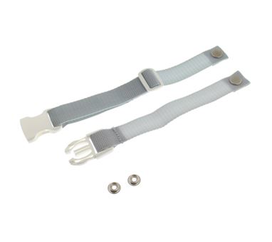 Grey Shower Strap Set