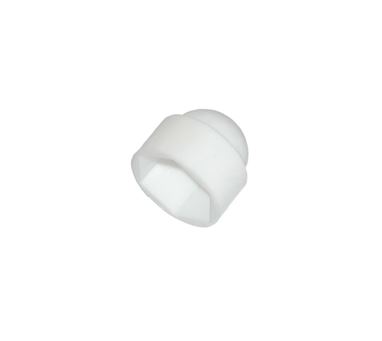 M6 White Nut Cover
