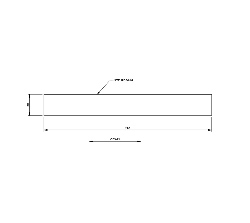 PS6 Cutlery Tray Divider 298mm
