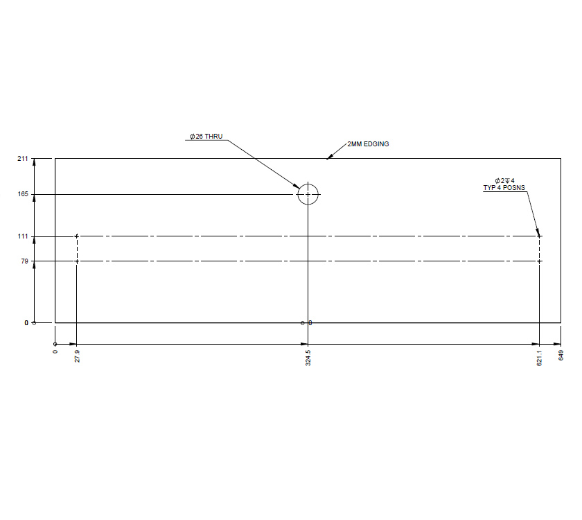 Read more about AE2 AL1 59-2 Kitchen Cutlery Drawer Front product image
