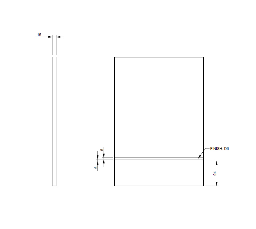 Read more about AH3 STD Kitchen Locker L/H Door product image