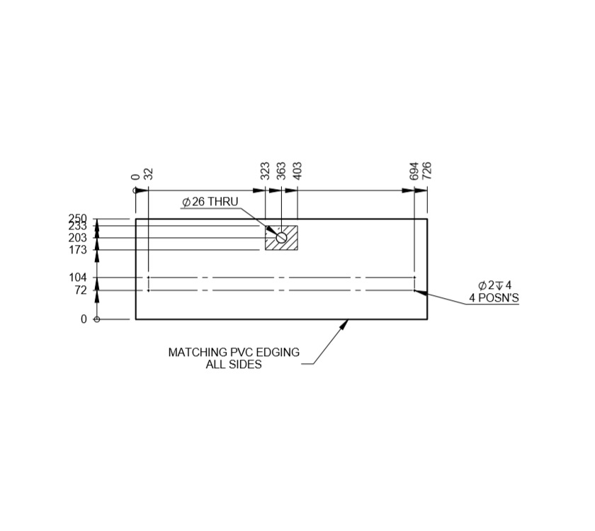 Read more about UNB Kitchen Middle Drawer Face (Revision A01) product image