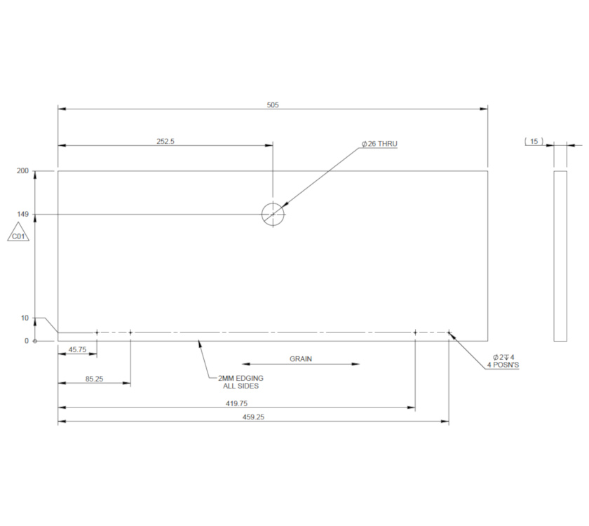 Read more about PX1 Oven Fall Door (Revision C01) product image