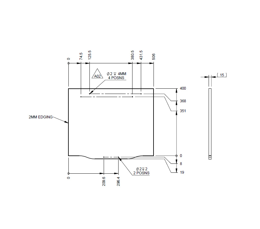 DY1 D4-3 Kitchen Locker Door