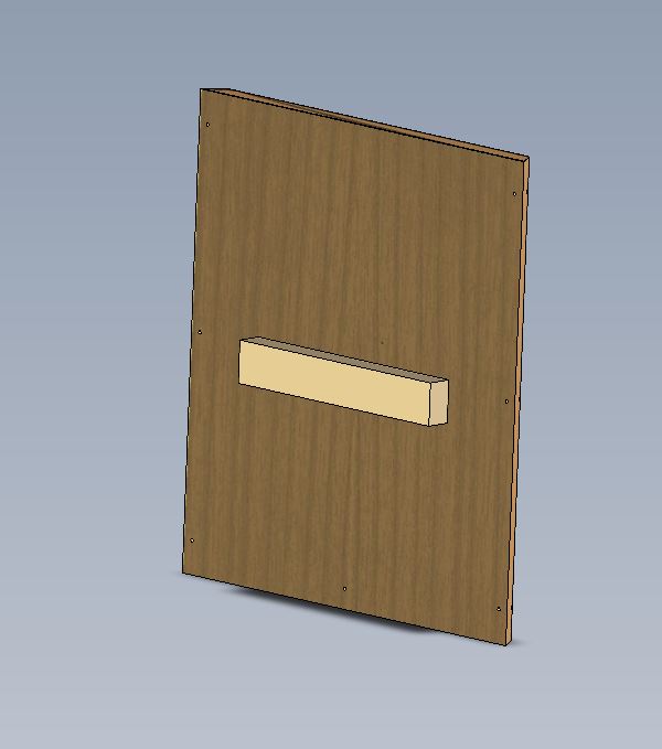 Read more about AG1 ESTORIL SIDEBOARD/FRIDGE WINE PANEL 1 product image