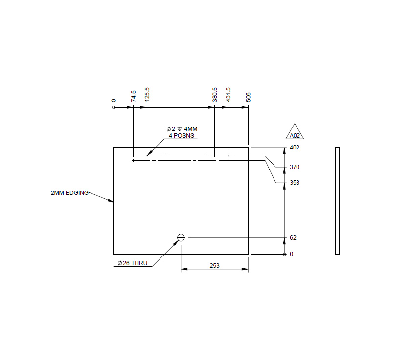 Read more about DY1 D4-3 Left Kitchen Locker Door-Push Catch product image