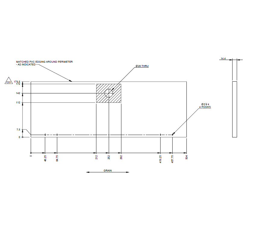 Read more about AG1 STD Oven Fall Door (Revision C01) product image