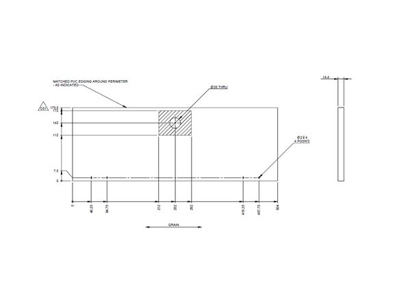 AG1 STD Oven Fall Door (Revision C01) product image