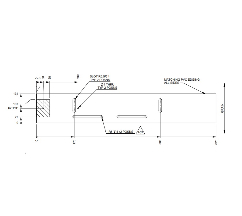Read more about UN5 STD KITCHEN UNIT CUPBOARD DOOR product image
