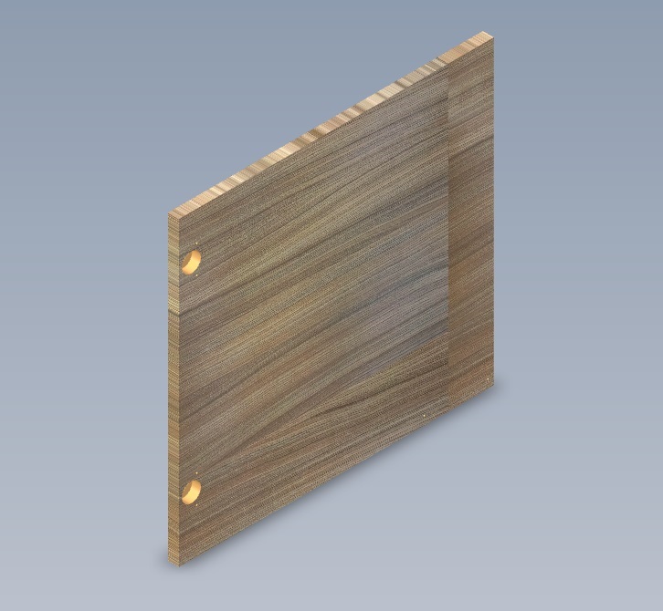 Read more about UN5 STD Kitchen Locker R/H Door (425mm) product image