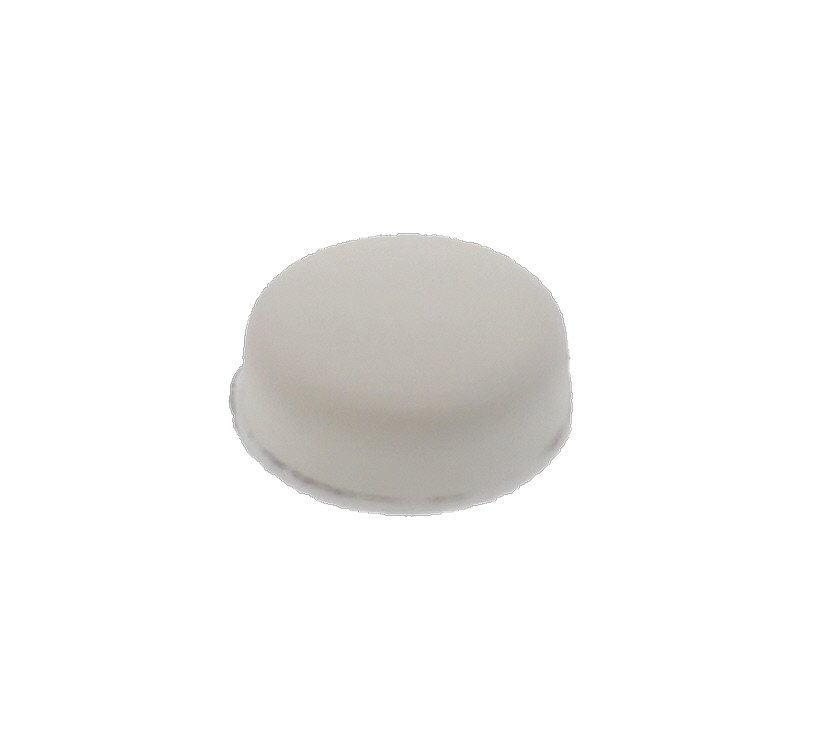 Small White Unicap Screw Cover - 12mm (New Spec)
