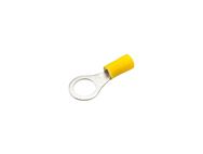 YELLOW 12MM RING TERMINALS PREINSULATED