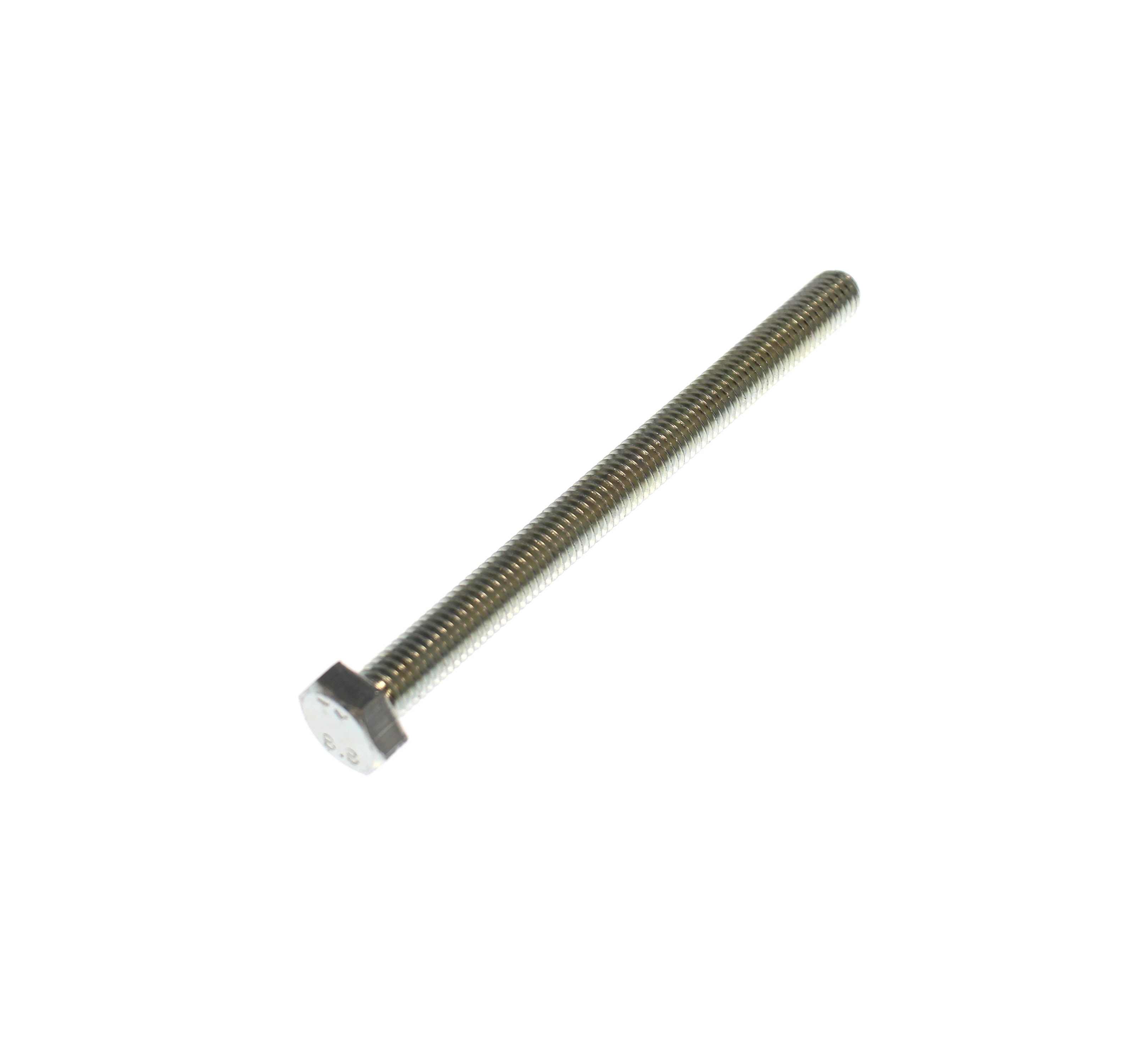 M8 x 100mm Set Screw Bolt Hex BZP