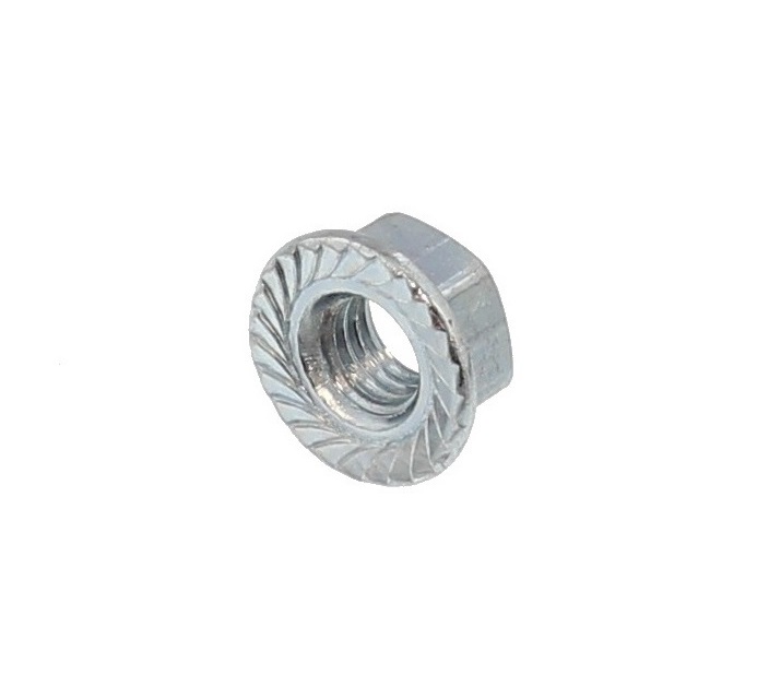 M8 Serrated Flange Steel Nut 