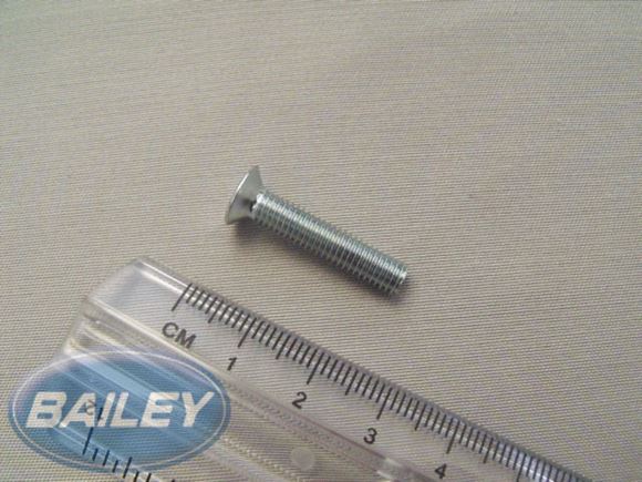 M5 x 25 Csk Crp machine screw bzp(gallery support) product image