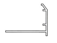 PS4 UN3/4 Door Threshold Gap Filler 50 mm