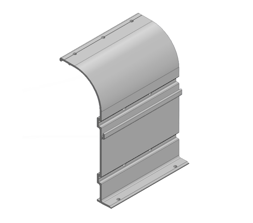 AH2 Narrow Awning Bracket White