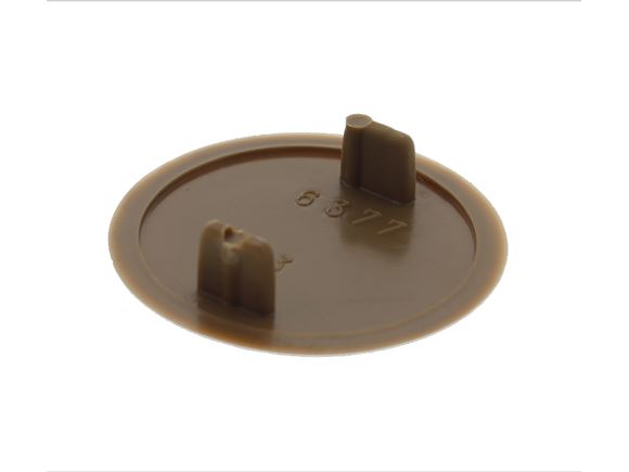9mm KD Fitting Cap - Mid Brown product image