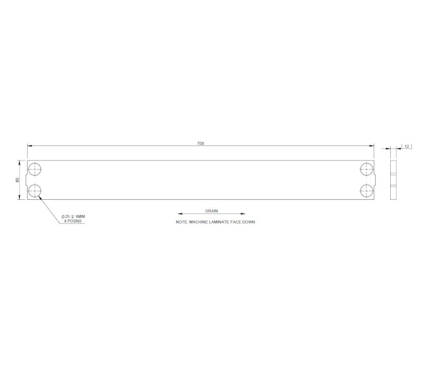 PMA KITCHEN CUPBOARD FOOTER