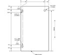 PX1 Kitchen R/H Cupboard Door 570x358x15mm
