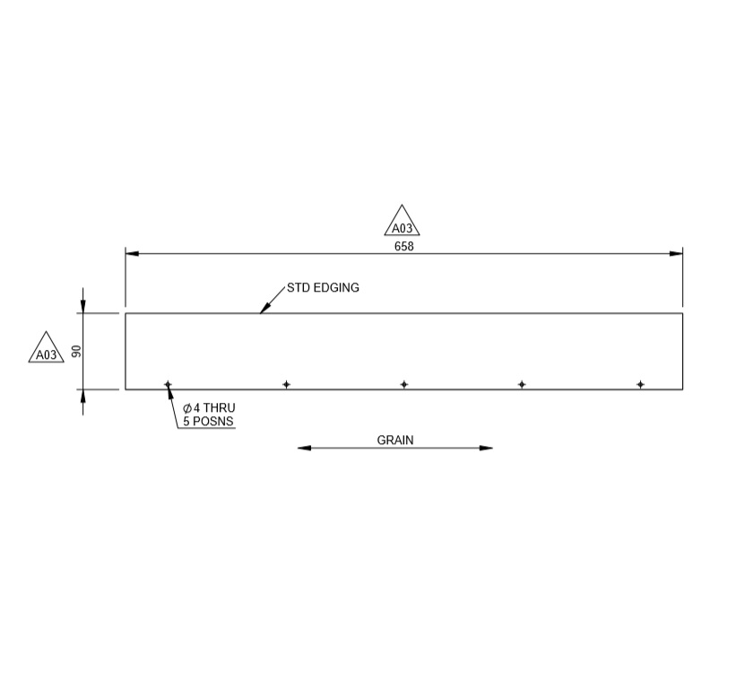 Read more about PX1 Kitchen Drawer Back Panel product image