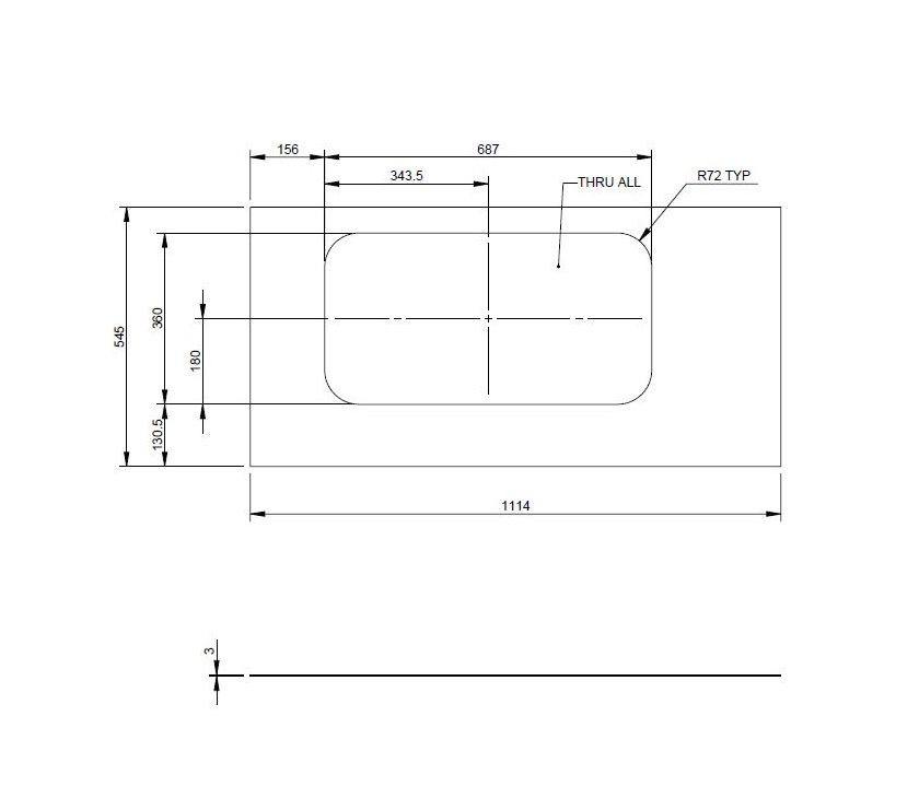 AG1 Kitchen Splashback
