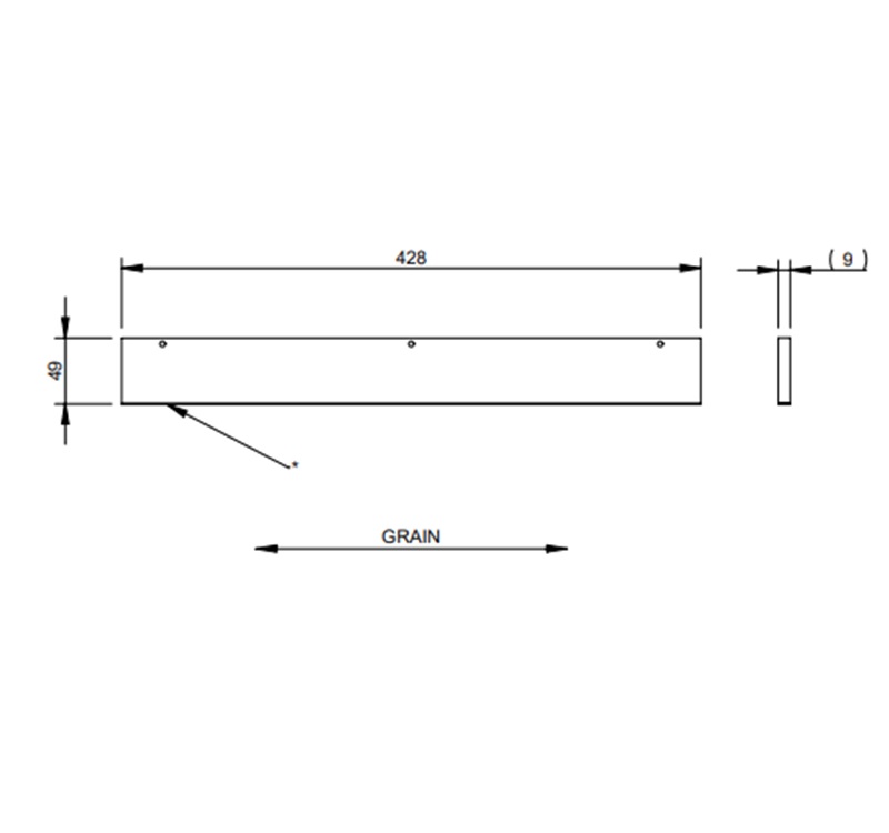 Read more about PXR STD UNDER OVEN SHELF BACK product image