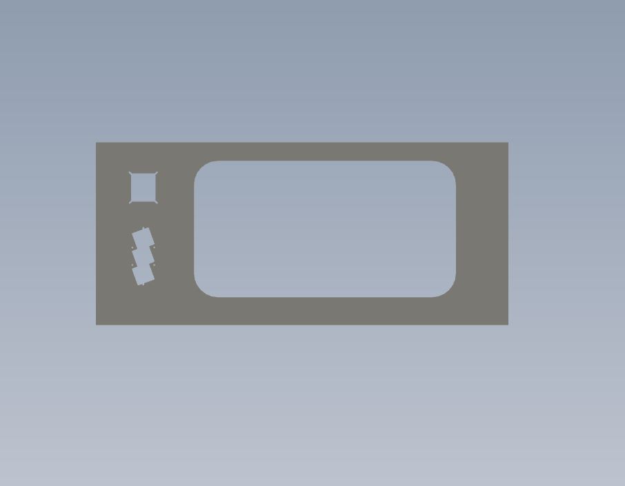 Pegasus Grande SE L/H Plug Cutout Splashback (A01)