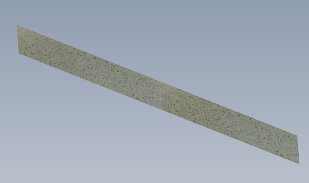 AA1 Alora 69-4S Kitchen Worktop Upstand/Splashback