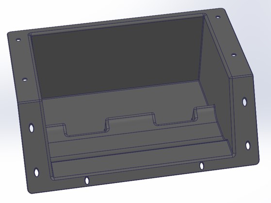 Read more about PG2 & PX2 GT75 Media Unit Central Moulding (2 charging positions) product image