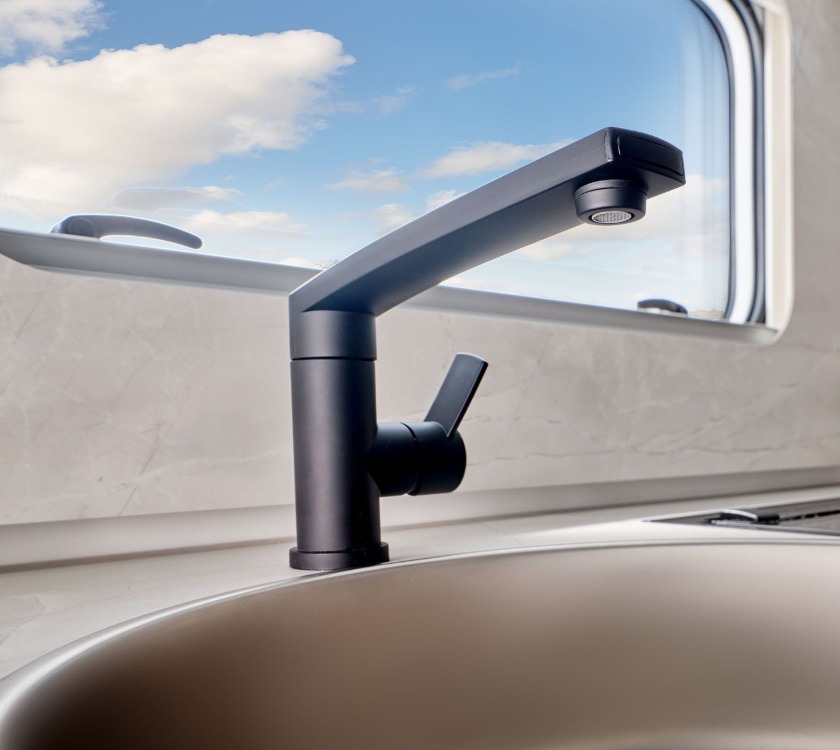 Reich Kitchen Tap - Matt Black 220mm