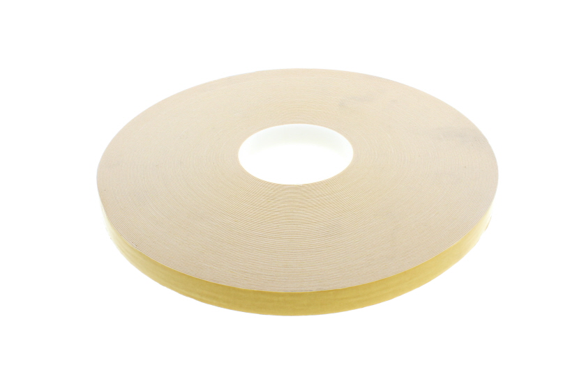 Tape d/sided foam white 19mm x 1mm 60m rolls