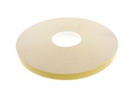 Tape d/sided foam white 19mm x 1mm 60m rolls