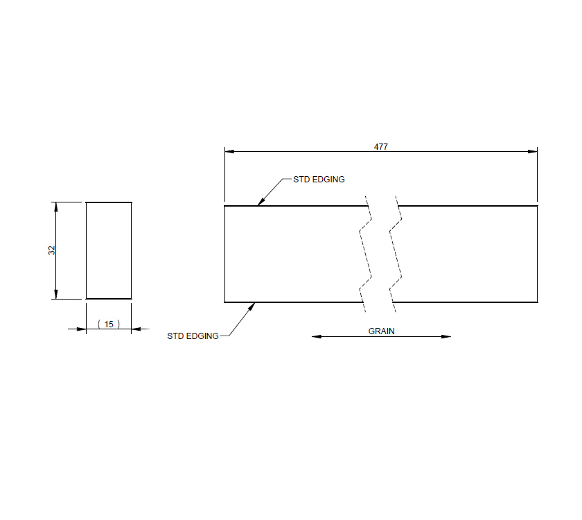 Read more about PX1 Fridge & Sideboard Locker Footer 477x32x15mm product image