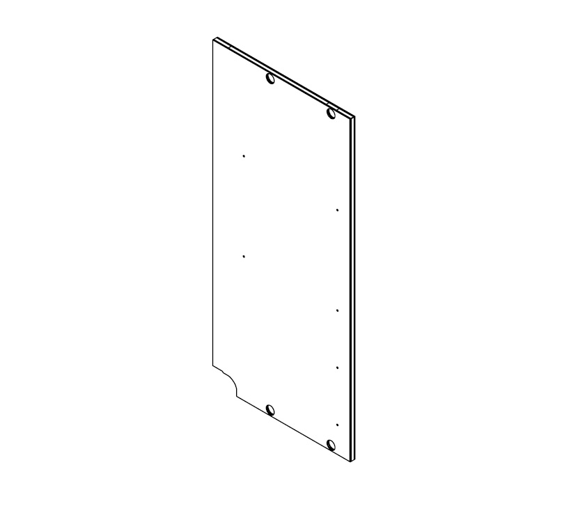 PX1 420 Fridge Unit L/H Cheek