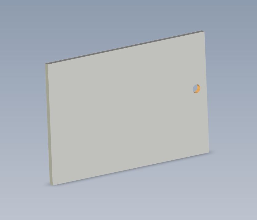 AH3 STD FRIDGE UNIT LOWER DOOR