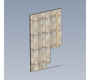 PSR RIM FRIDGE UNIT L/H END