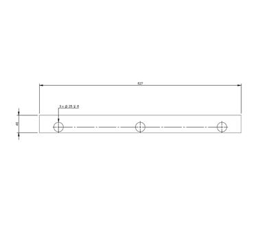 AG2 STD FRIDGE TOP VENT DEFLECTOR