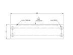 AG2 LISBON FRIGE TOP VENT DELECTOR FRONT