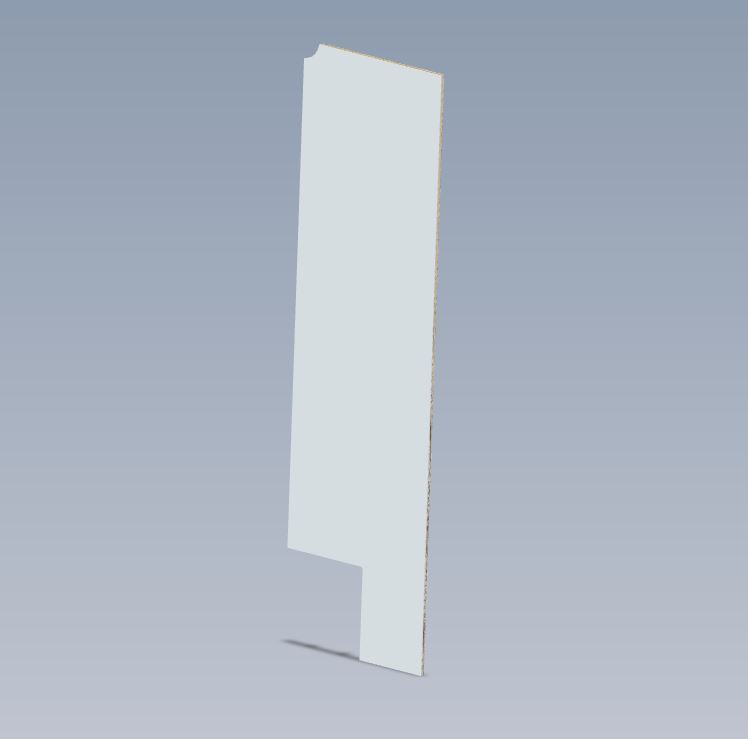 Read more about UN5 STD KITCHEN SLIMLINE FRIDGE L/H CHEEK product image