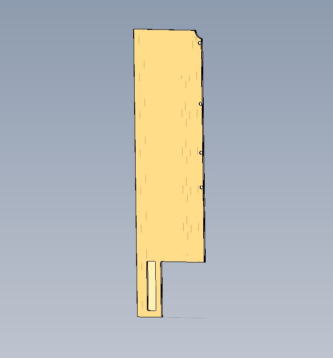 Read more about AH3 69-2 FRIDGE UNIT R/H CHEEK product image