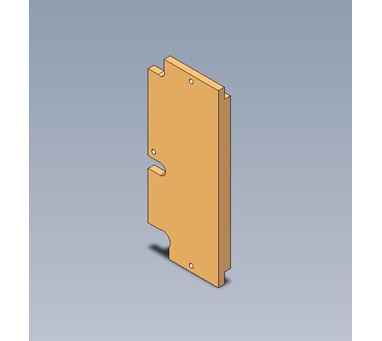 UN5 STD FRIDGE UNIT ROUTING BLOCK