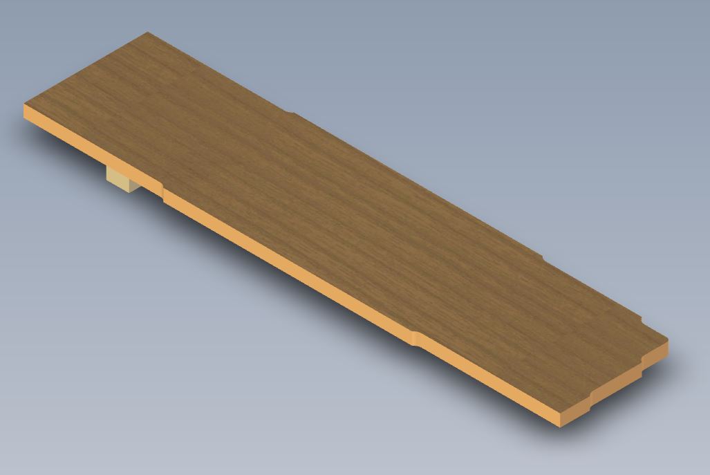 Read more about EV1 Adamo 69-4 FRIDGE SIDE UNIT MIDDLE SHELF product image