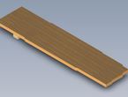 EV1 Adamo 69-4 FRIDGE SIDE UNIT MIDDLE SHELF